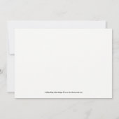 Chic-lijnen opslaan Datum Kaart (Achterkant)