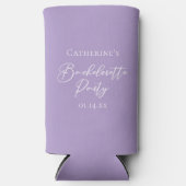 Chic Lilac Purple Bachelorette Party Custom (Voorkant)