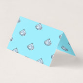 Chic Lips Diamond Girly Visitekaartjes (Achterkant)