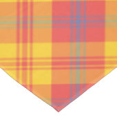 Chic Lright Red, Jaune et Bleu Plaid Nappe (Angle)
