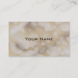Chic Luxury Grey & Gold Marble Pattern Achtergrond Visitekaartje