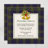 Chic MacLellan Tartan Aangepaste feestdag Kaart (Voorkant / Achterkant)