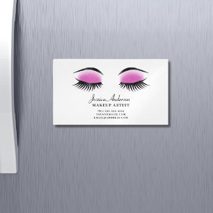 Chic make-up artist magnetisch visitekaartje