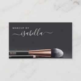 Chic Make-up Artist QR Code Zwart Visitekaartje