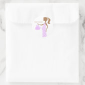 Chic Maman Pour Être Stickers Baby shower (Sac)