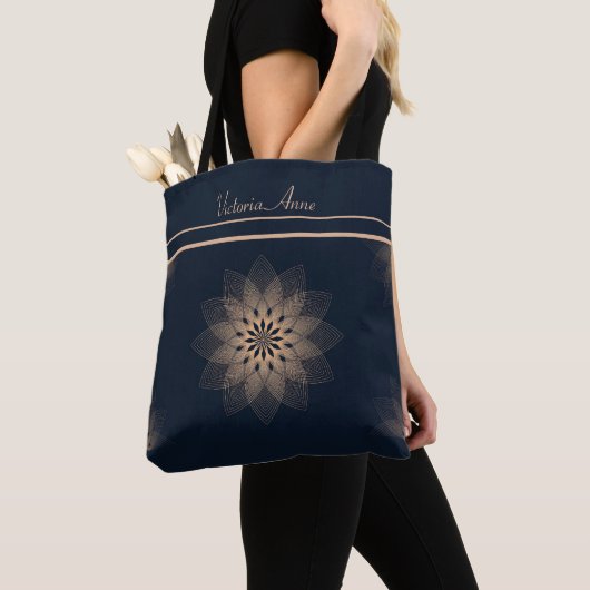 Chic Mandala Monogrammed Draagtas (Dichtbij)