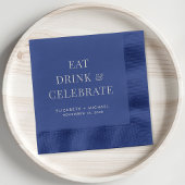 Chic Manger Boire Célébrer Mariage