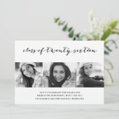 Chic manuscrit | Classe de 2e Faire-part 2016 (Debout devant)