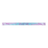 Chic Marble | Glitzy Glam Paars Violet Blauwe Ombr Lint (Voorkant)