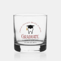 Chic Maroon Dental School Custom Afstuderen