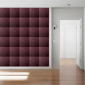 Chic Maroon Glitter Shimmering Floor Backsplash Tegeltje