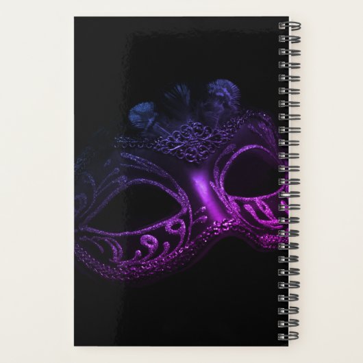 Chic Masquerade Planner (Achterkant)