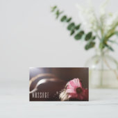 Chic Massage Therapy Visitekaartjes (Staand voorkant)