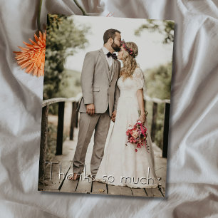 Chic Merci tant de photo Mariage Champagne Gold