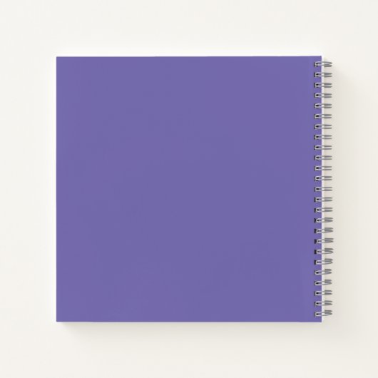 Chic Minimal Lavender Mod Script Brunch Notitieboek (Achterkant)