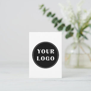 Chic, Minimalistisch, Stijlvol & Aanpasbaar Notitiekaartje