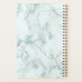 Chic Mint Marbre Vert Personnalisé (Dos)