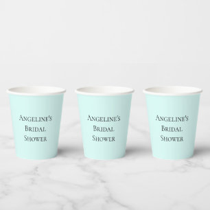 Chic Mint Papieren Bekers