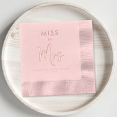 Chic Miss À Mme Fête des mariées Rose Gold