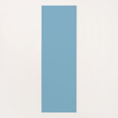 Chic Modern Baroque Pattern in Blue Paars Pink Yogamat (Achterkant)