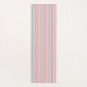 Chic Modern Baroque Pattern in Roze Oranje Paars Yogamat (Achterkant)