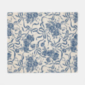 Chic Modern  bevliegingspatroon Fleece Deken (Voorkant (Horizontaal))