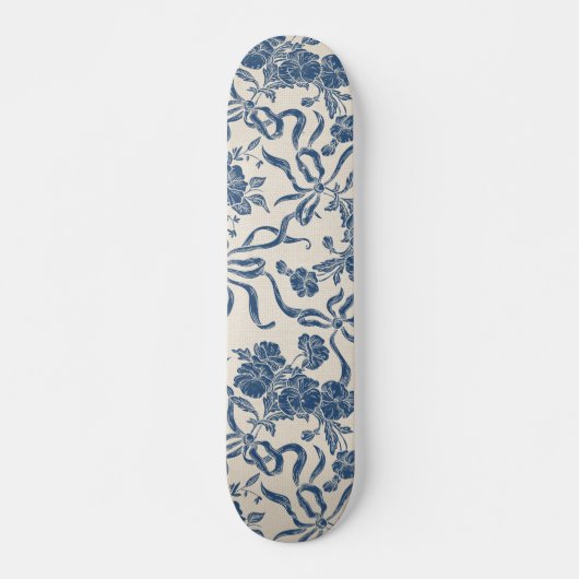 Chic Modern bevliegingspatroon Skateboard (Voorkant)