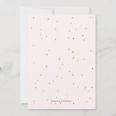 Chic Modern brunch en bubbly mimosa vrijgezellenfe Kaart (Achterkant)