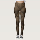 Chic Modern Cool Leather Elegant Leggings (Voorkant)