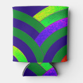 chic modern gesofisticeerde chevrons blikjeskoeler (Voorkant)