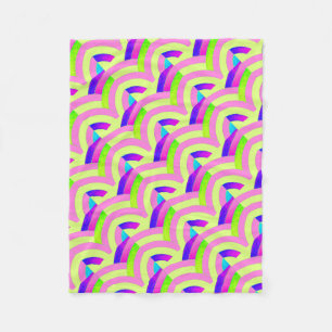 chic modern gesofisticeerde chevrons fleece deken