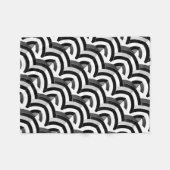 chic modern gesofisticeerde chevrons fleece deken (Voorkant (Horizontaal))