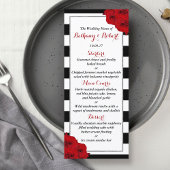 Chic Modern Luxe Collection Mariage - Menu