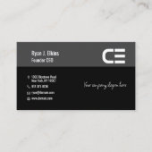 Chic Modern Manager, CEO & Founder Visitekaartje (Voorkant)