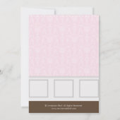 Chic Modern Mom with Gifts Baby shower Invitation (Dos)