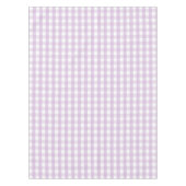 Chic Modern Pastel Blue Gingham Pattern Spring Tafelkleed (Voorkant)
