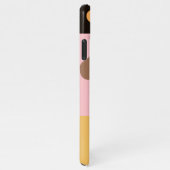 Chic Modern Pink iPhone 11 Pro Max Hoesje iPhone Hoesje (Rechterkant)