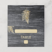 Chic Modern Rustic Wedding Dinner (Buitenkant ongevouwen)