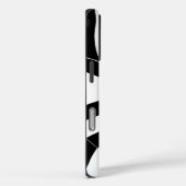 chic modern zwart-witchevrons Case-Mate iPhone case (Achterkant / Rechts)