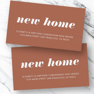 Chic Moderne et amusant Nouveau Faire-part