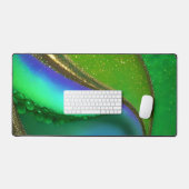 Chic Moderne Vibrant Bijou Couleur Vert Or (Clavier et souris)