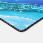 Chic Moderne Vivid Blue Ocean Flora (Coin)