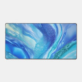 Chic Moderne Vivid Blue Ocean Flora (Recto)