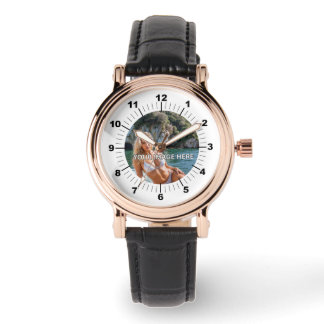 CHIC ! 🖤 Montre noire en or rose