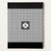 Chic Motif géométrique noir et blanc (Dos)