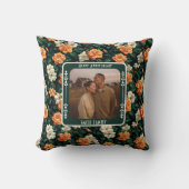 Chic Mr And Mrs Golden Anniversary  Throw Pillow  Kussen (Voorkant)
