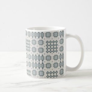 Chic Mug de café : Motif de tapisserie galloise, g