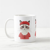 Chic Mug de chat parisien (Gauche)