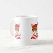 Chic Mug de chat parisien (Devant gauche)