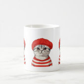 Chic Mug de chat parisien (Centre)